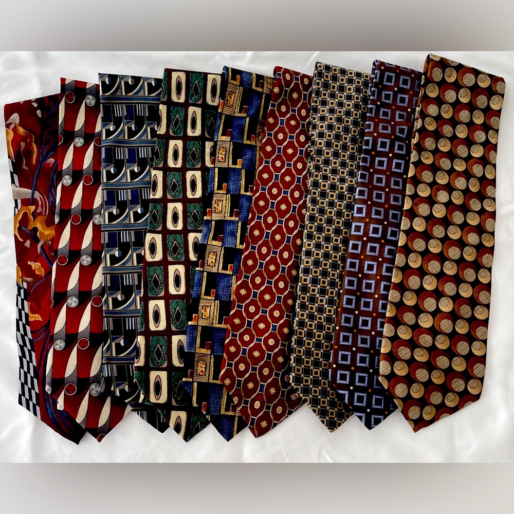 Collection of 9 Ties